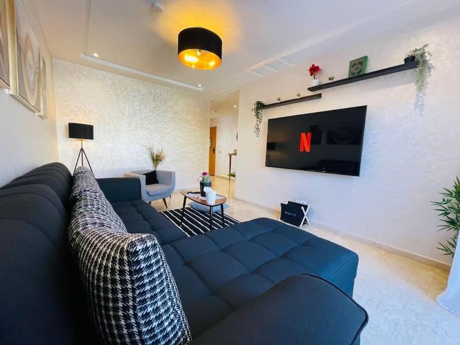 קזבלנקה A 2 Minutes De Casa Finance City, Appartement Avec 2 Chambres מראה חיצוני תמונה