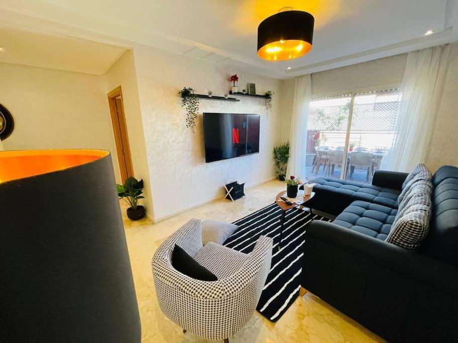 קזבלנקה A 2 Minutes De Casa Finance City, Appartement Avec 2 Chambres מראה חיצוני תמונה