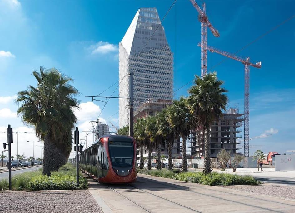 קזבלנקה A 2 Minutes De Casa Finance City, Appartement Avec 2 Chambres מראה חיצוני תמונה