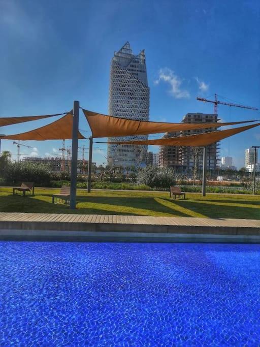 קזבלנקה A 2 Minutes De Casa Finance City, Appartement Avec 2 Chambres מראה חיצוני תמונה